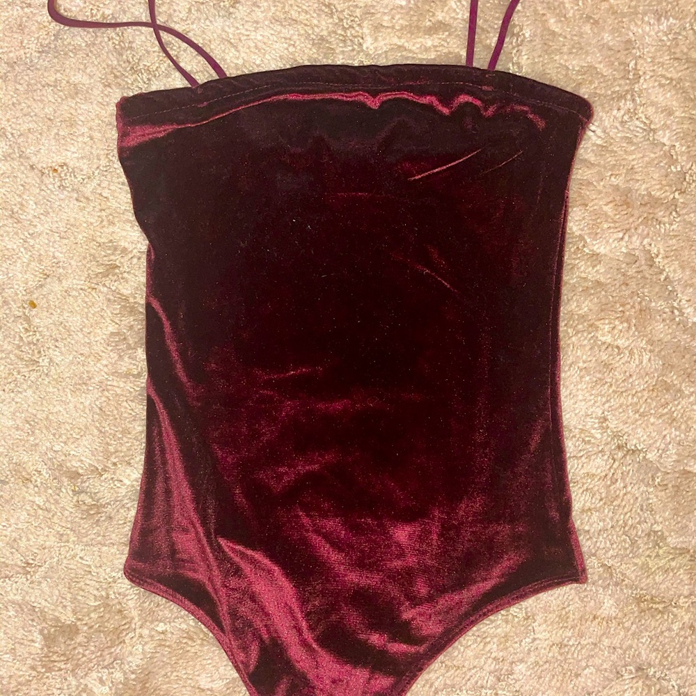 Velvet Body Suit